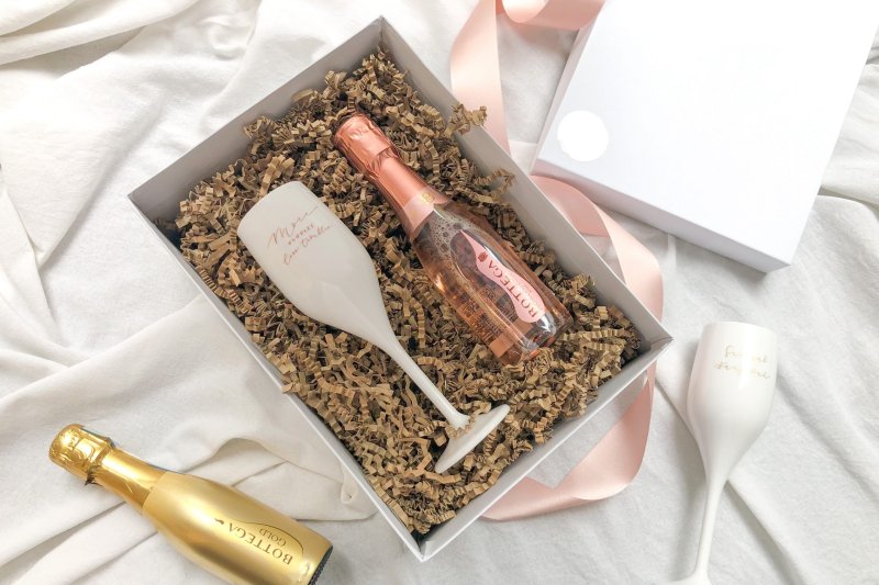 Box prosecco - pink